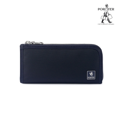 PORTER INTERNATIONAL - 自信經典NEW HEAT長夾 - 深藍