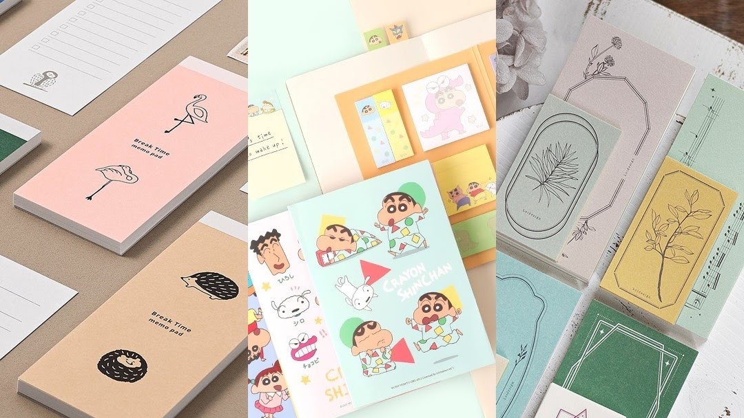 療癒系便條紙5款登場！蠟筆小新、午睡動物款，爆肝上班族也能有好心情