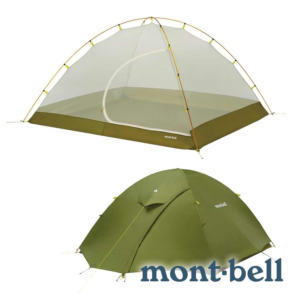 【mont-bell】RERA DOME 4帳篷『橄欖綠』1122530 戶外 露營 登山 健行 休閒 帳篷