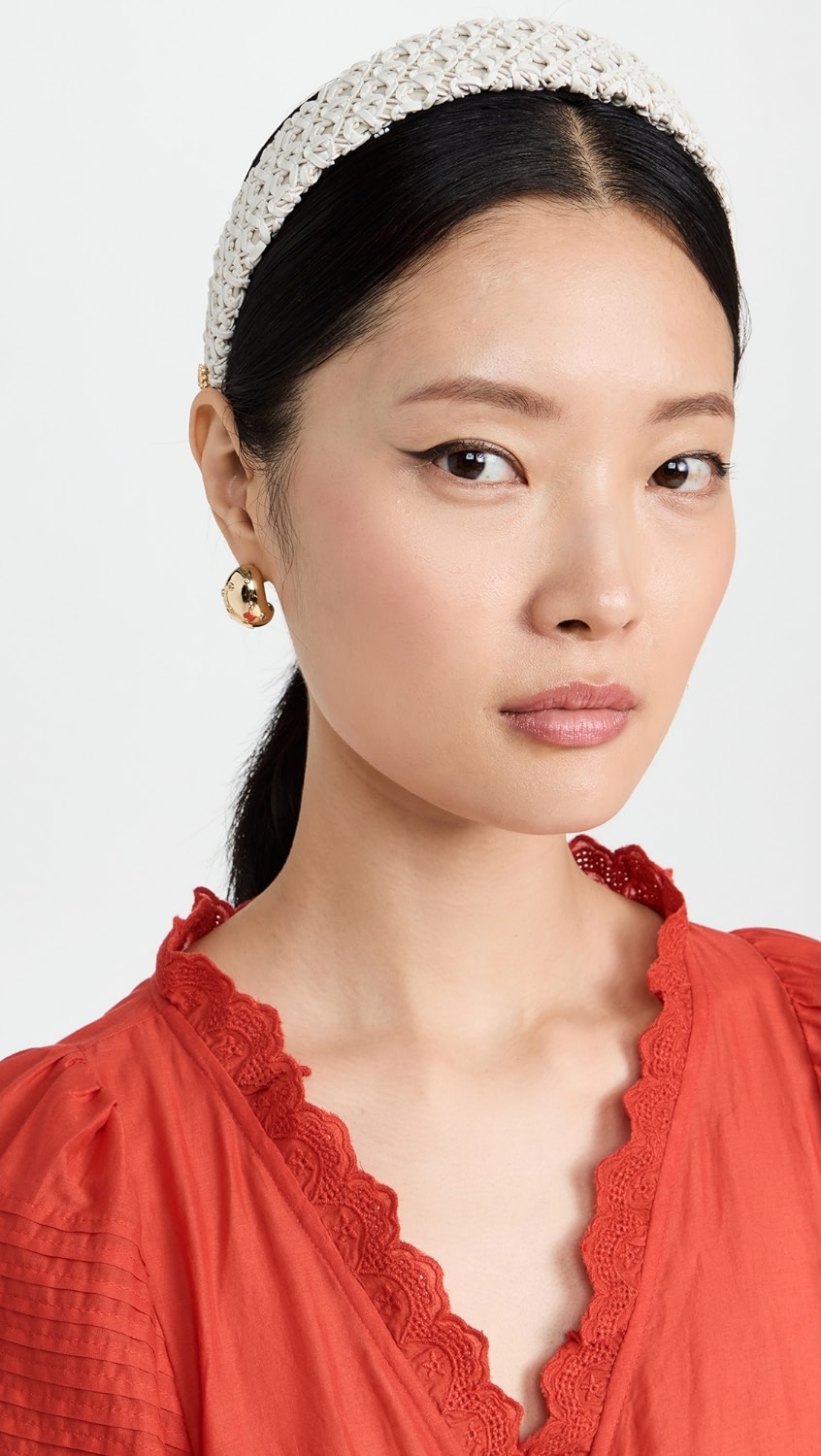 Lele Sadoughi Raffia Bessette Headband