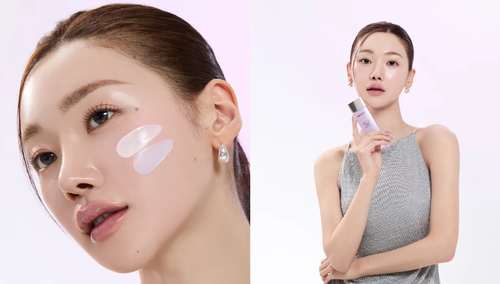 PONY EFFECT 水透嫩妝前防護乳（柔光紫）SPF50+／PA++++ /40ml，NTD950