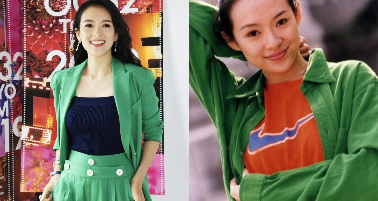 編輯私心認為，章子怡絕對是最適合駕馭「綠色系」服裝的亞洲明星之一。無論是青草綠、祖母綠、橄欖綠或帶點灰調的莫蘭迪綠…都能完美襯托她的膚色與氣質，讓氣色看起來更加明亮、有韻味。