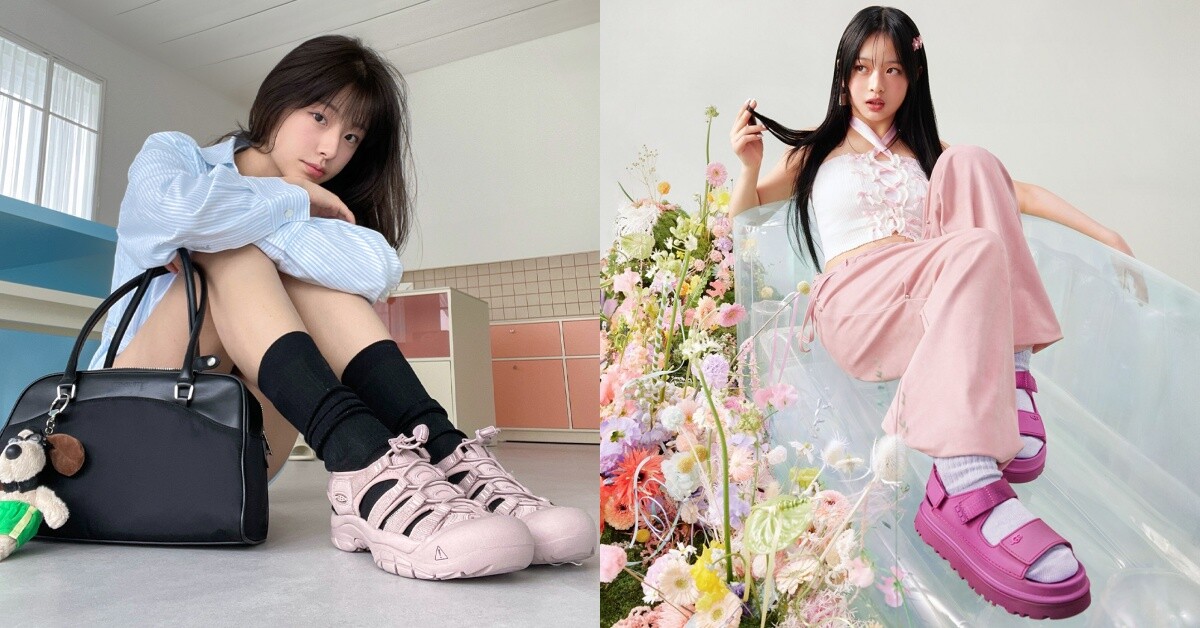 2024夏日「平價涼鞋」推薦：NewJeans同款UGG、Fila超百搭，防滑防腳臭，雨天也能穿！