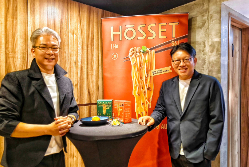 HōSSET虎勢創辦人Winsome（左）、究好豬執行長吳季衡Kevin。（圖／魏妤靜攝）