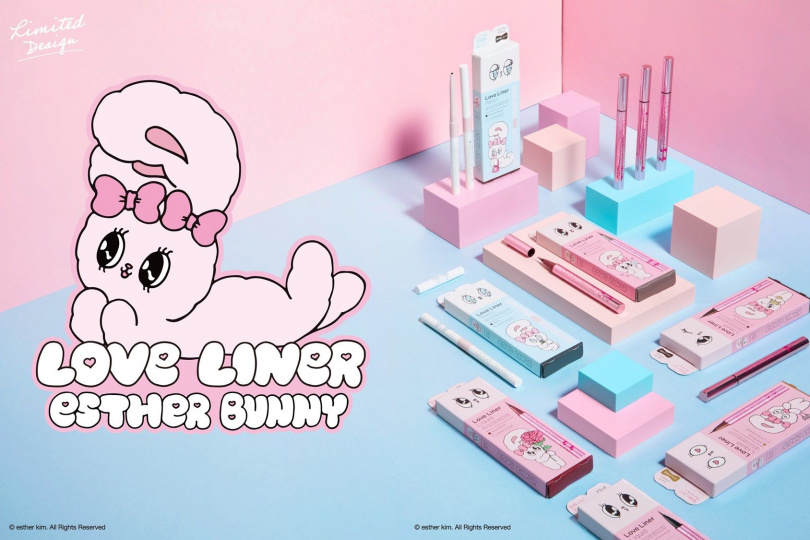 同步推出Esther Bunny艾絲樂小兔聯名款。（圖/品牌提供）