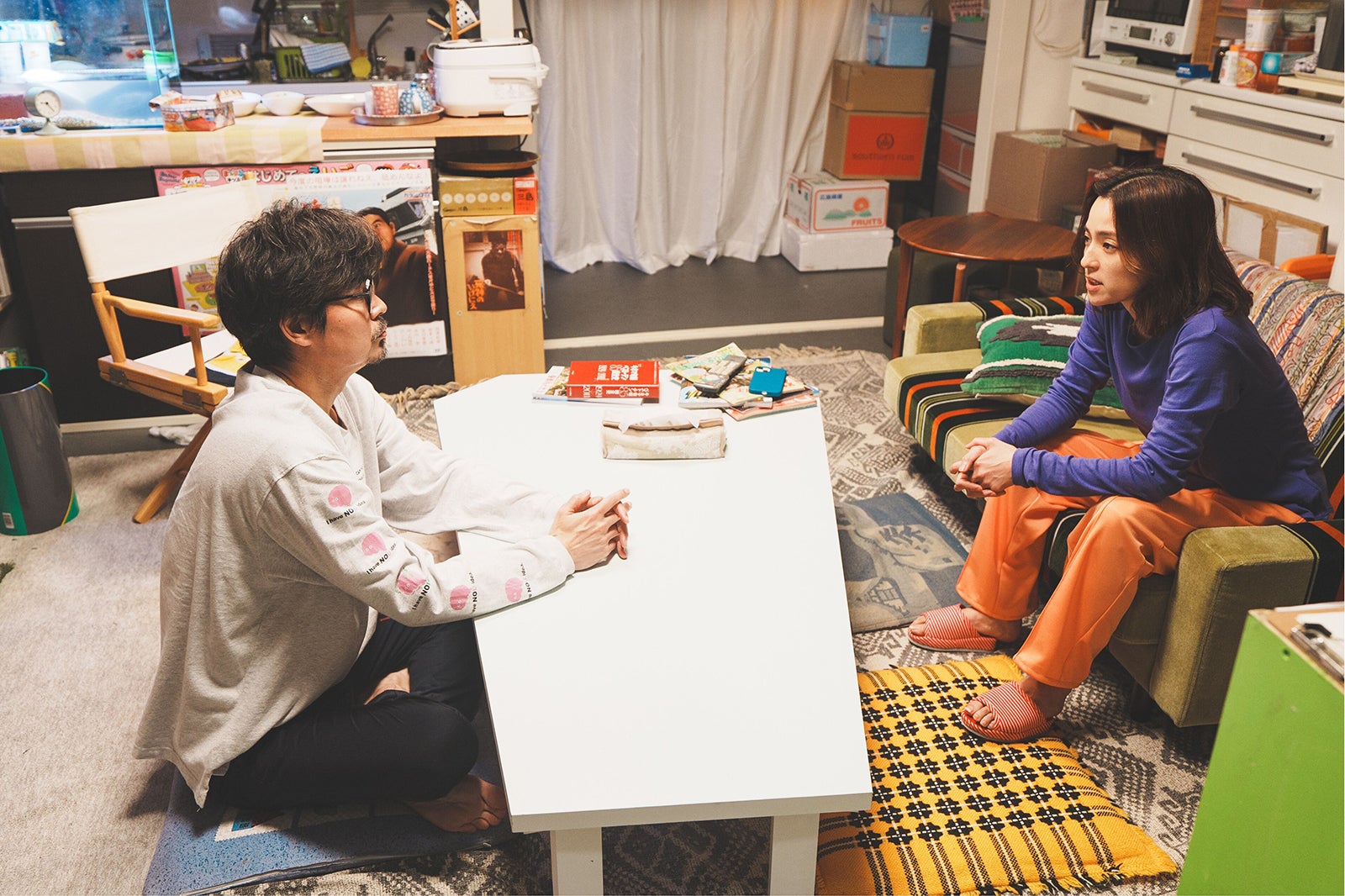 《晚安，這裡是朝山家。》