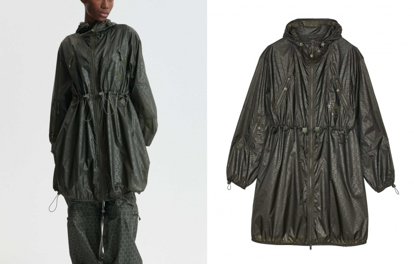 The North Face X Cecilie Bahnsen 聯名系列 Emma 長款防風登山外套／24,800元（圖／品牌提供）