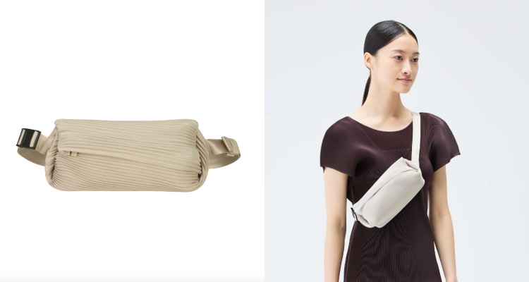 Bao Bao Issey Miyake這款腰包推薦給喜歡特別單品的時髦女孩們，品牌標誌性的褶皺結構重新詮釋日常配件。