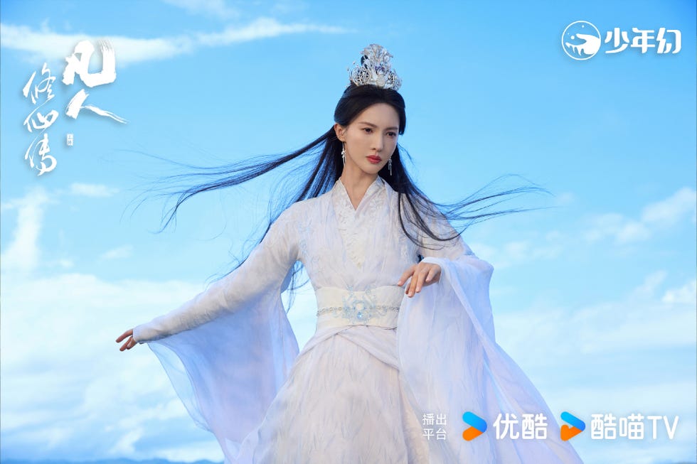 透過《乘風破浪的姐姐 第二季》再攀演藝高峰的金晨，這次飾演天南第一美女「南宮婉」。