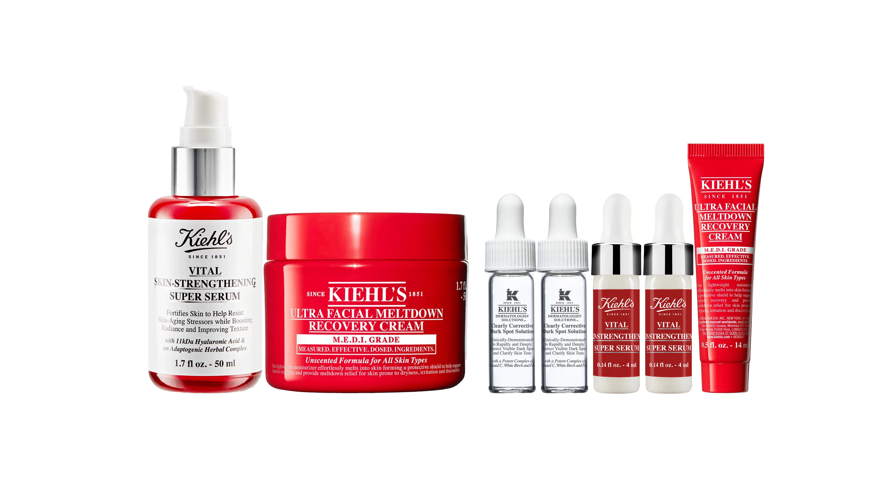 急護保濕修護組，價值NTD 8,121；優惠價NTD 5,260 