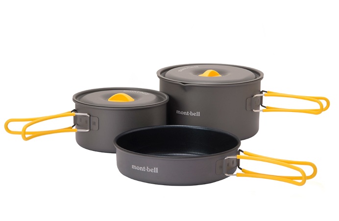 日本mont-bell登山露營鋁合金套鍋