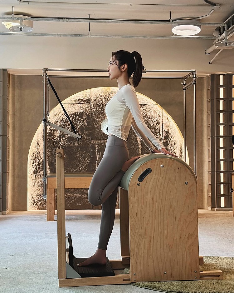 曾莞婷身材管理秘訣6：皮拉提斯