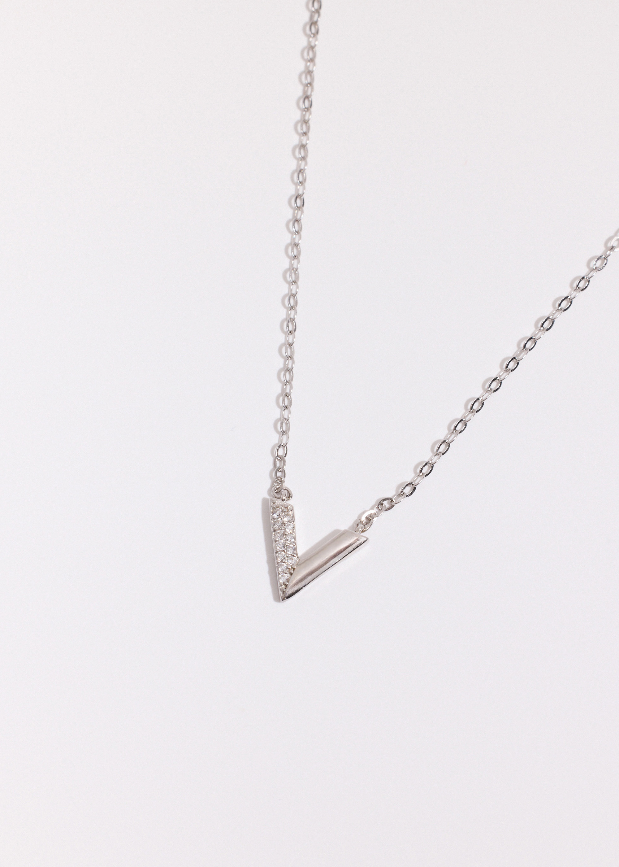 經典V型・純銀項鍊