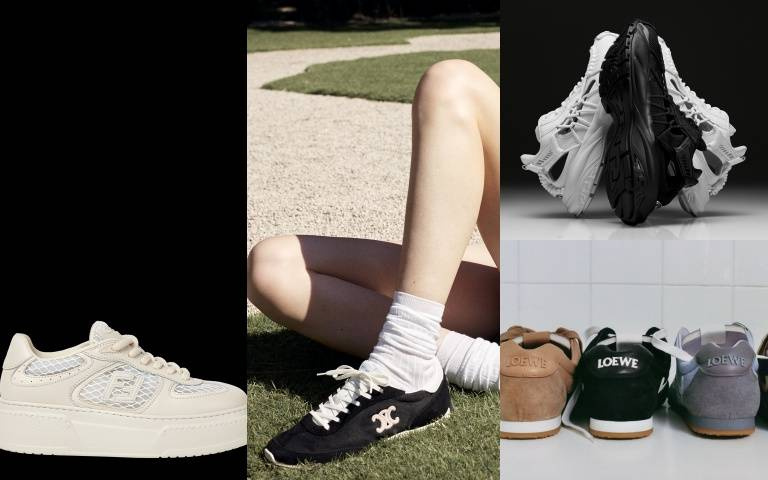 2025必買精品運動鞋TOP4：FENDI、CELINE、LOEWE、VERSACE全上榜，最強時尚鞋履盤點！