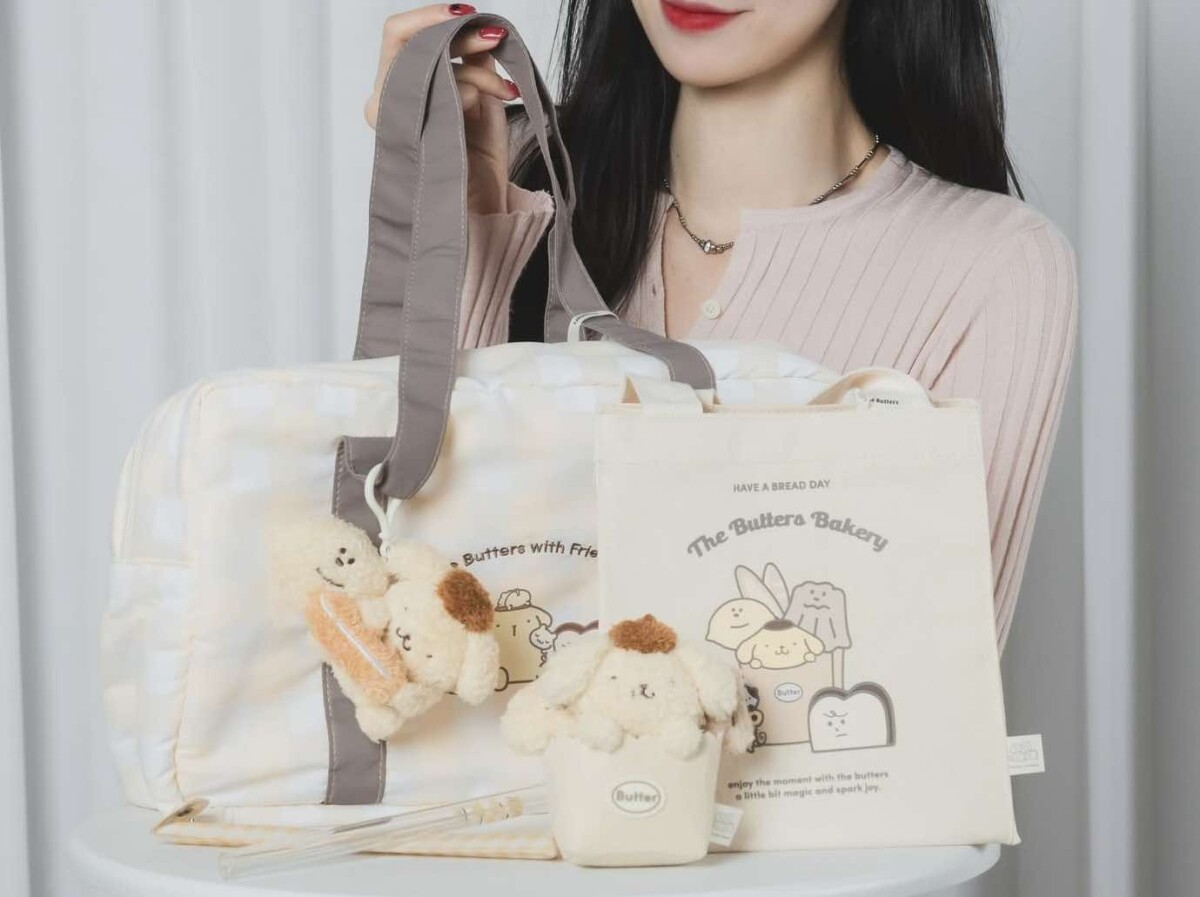 7-11「 奶油家族Ｘ布丁狗周邊」可愛登場！奶油麵包袋娃娃、鋪棉小圓包、午餐提袋必收