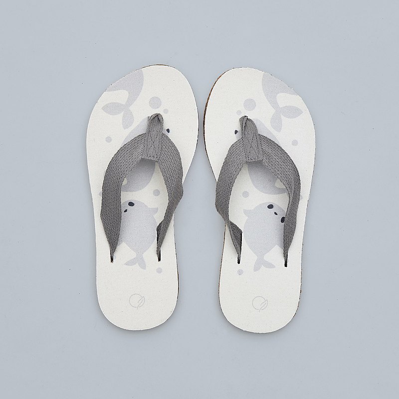 【小拖】全天然拖鞋 - 夾腳 - 海豹