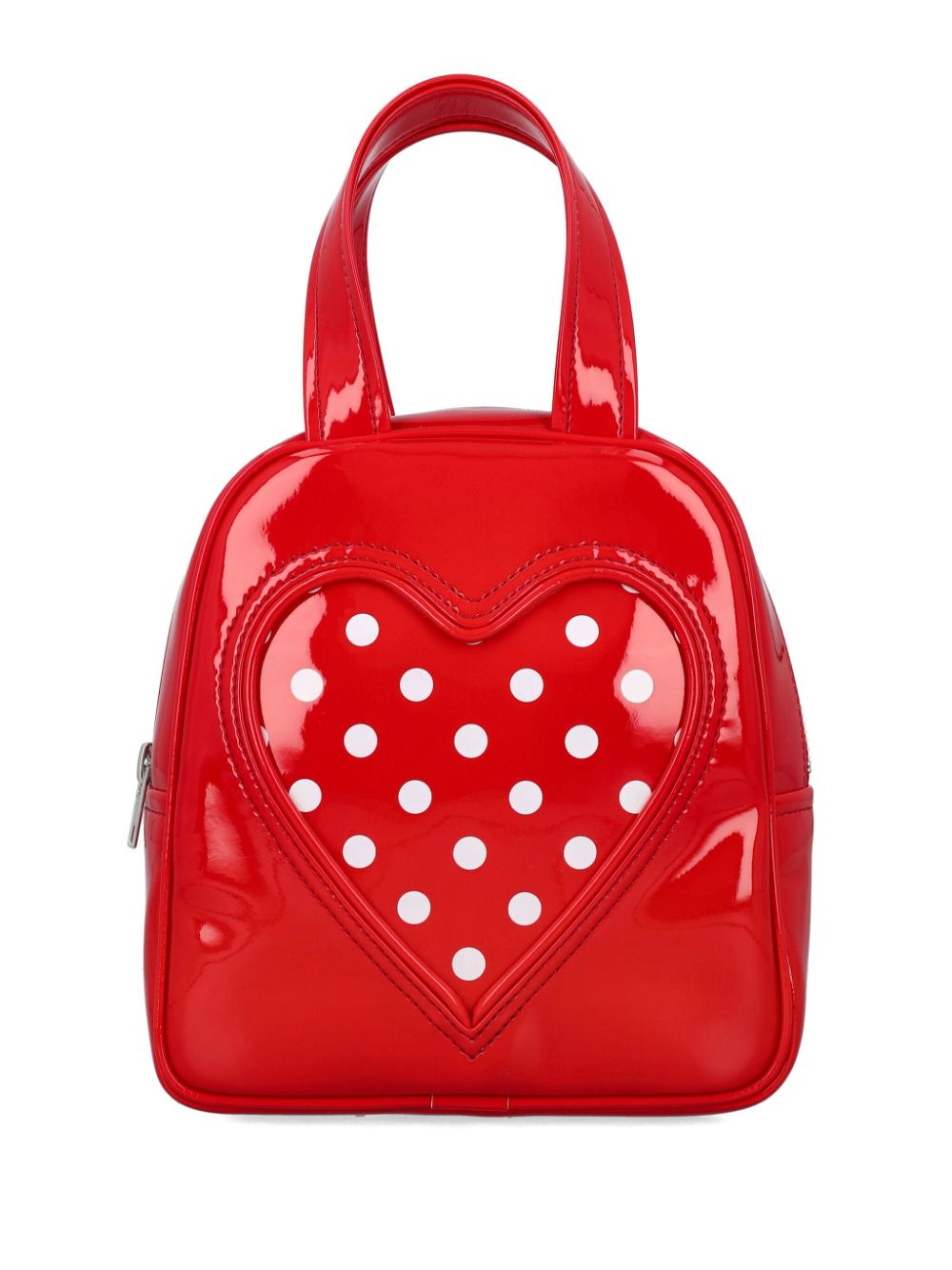 Comme Des Garçons Girl - patent-leather mini bag - women - Patent Leather - One Size - Red
