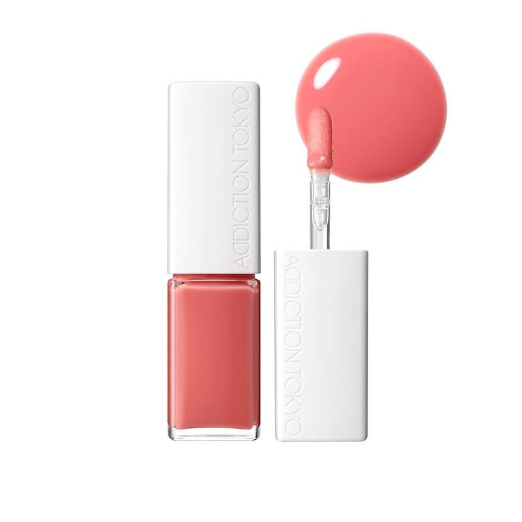 Addiction 癮誘琉光唇露 /4色 #004 Pink Mood活力珊瑚，NTD1,100