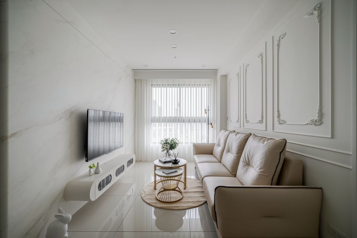 四方丰巢創研設計；法式古典；現代設計；小宅；住宅；室內設計