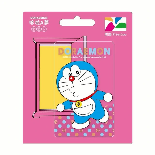 【悠遊卡 EasyCard】哆啦A夢悠遊卡-HELLO(透明卡)