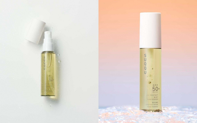 SUQQU晶采防曬噴霧(凪香)60ml／1,750元（圖／品牌提供）
