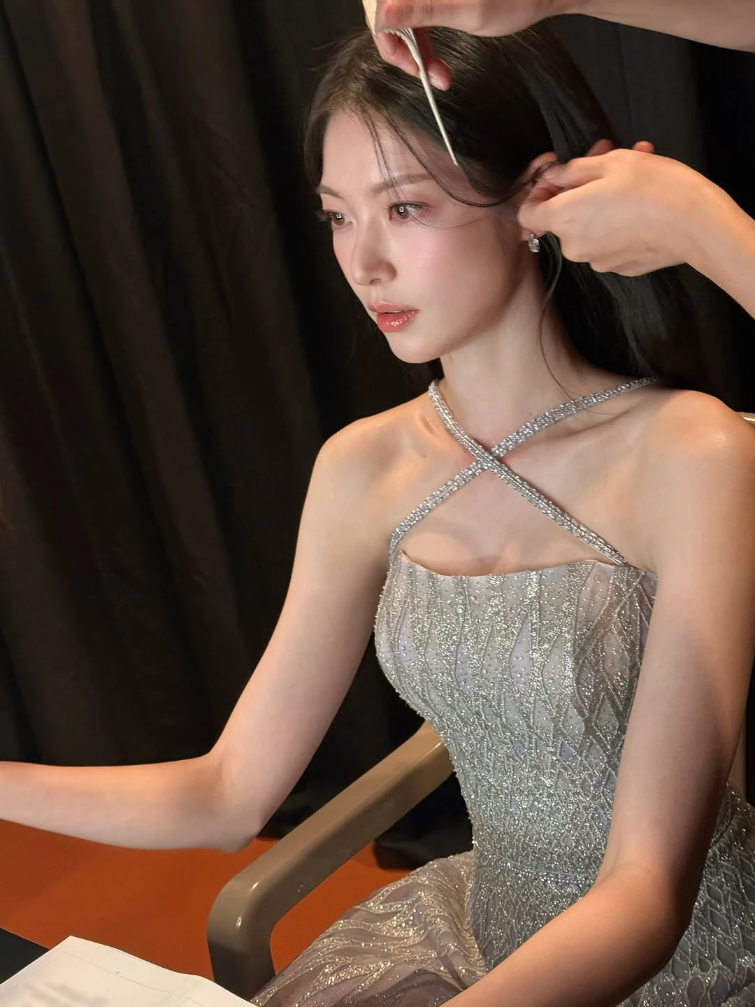 孔升妍的妝容除了透過天生瞳色加分，眼妝風格也向來清爽