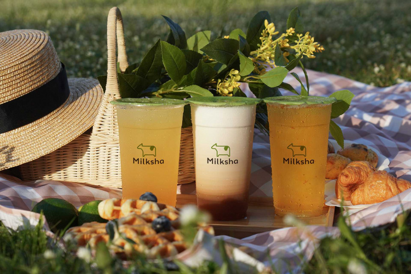 迷客夏這回以金桂入茶，首次打造品牌花香基調系列。（圖／迷客夏提供）