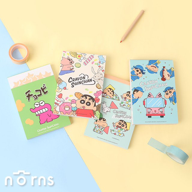 蠟筆小新便條本72K- Norns 正版授權 便條紙 文具雜貨 Crayon Shin Chan memo