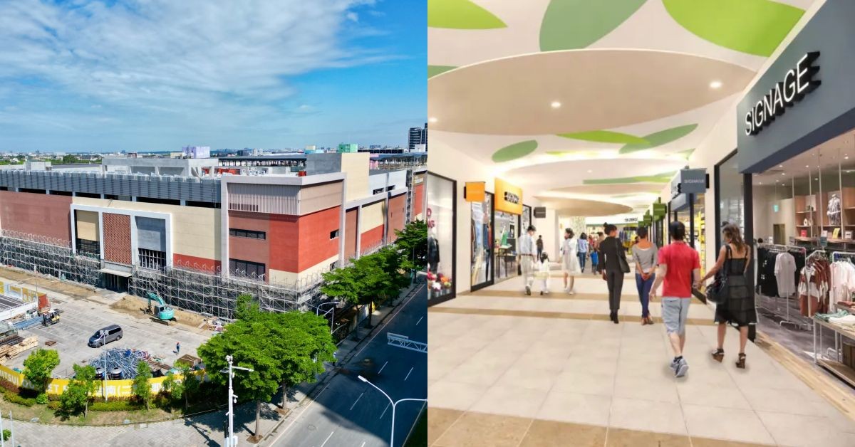 台南高鐵新地標！三井Outlet二期2026年開幕，打造最大規模購物中心