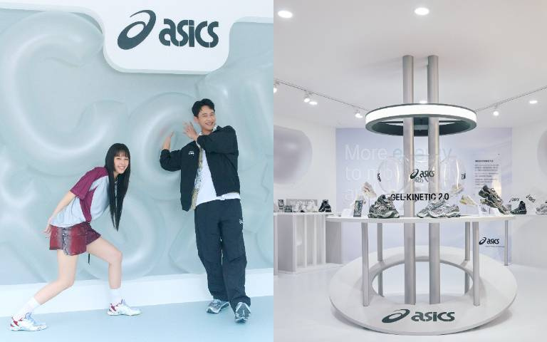劉冠廷、王渝萱親授ASICS穿搭公式！春夏鞋款清單曝光、松菸快閃空間必衝一波