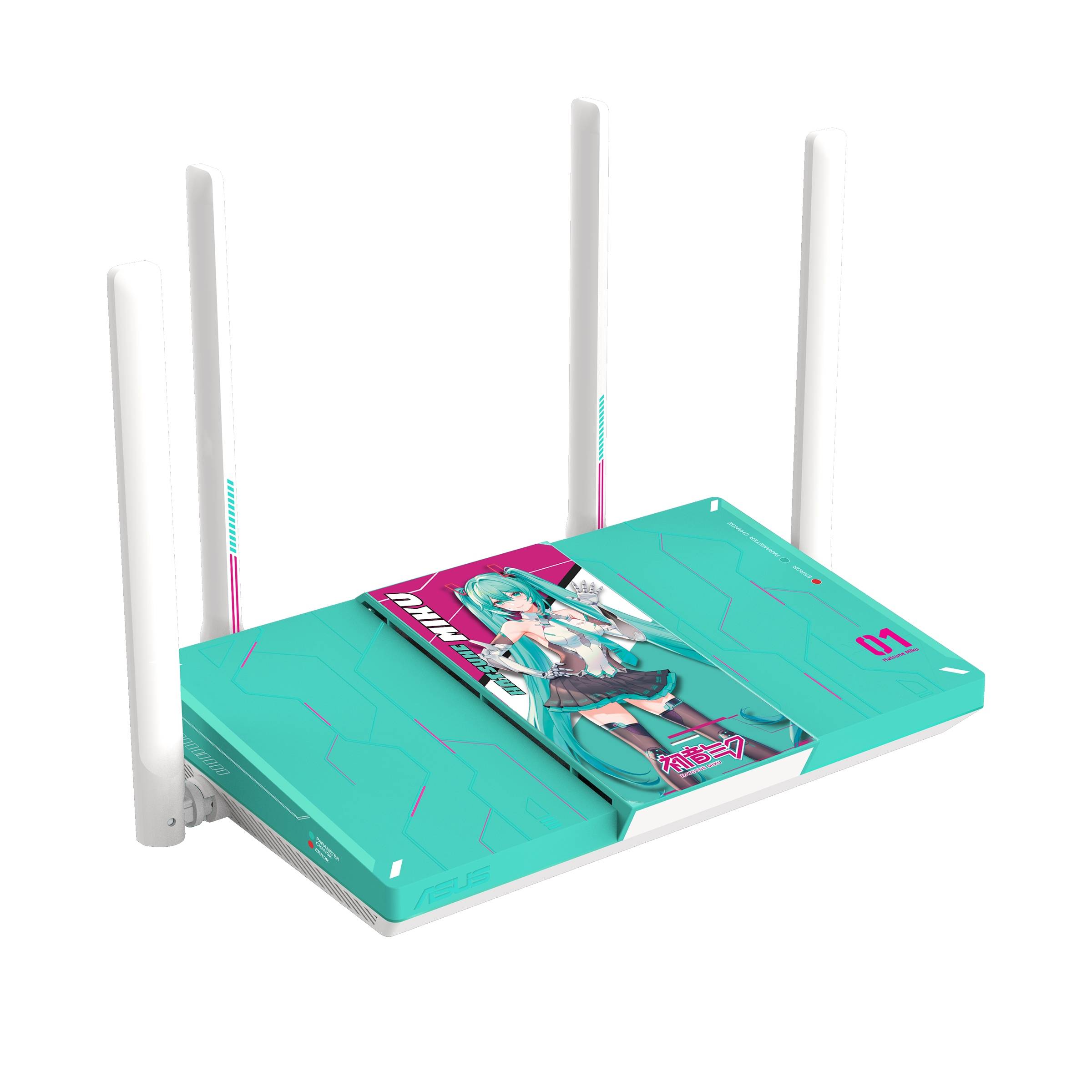 華碩 ROG 推出初音未來特別版全系列零組件及周邊，以「科技 X 二次元」跨界美學強化電競體驗