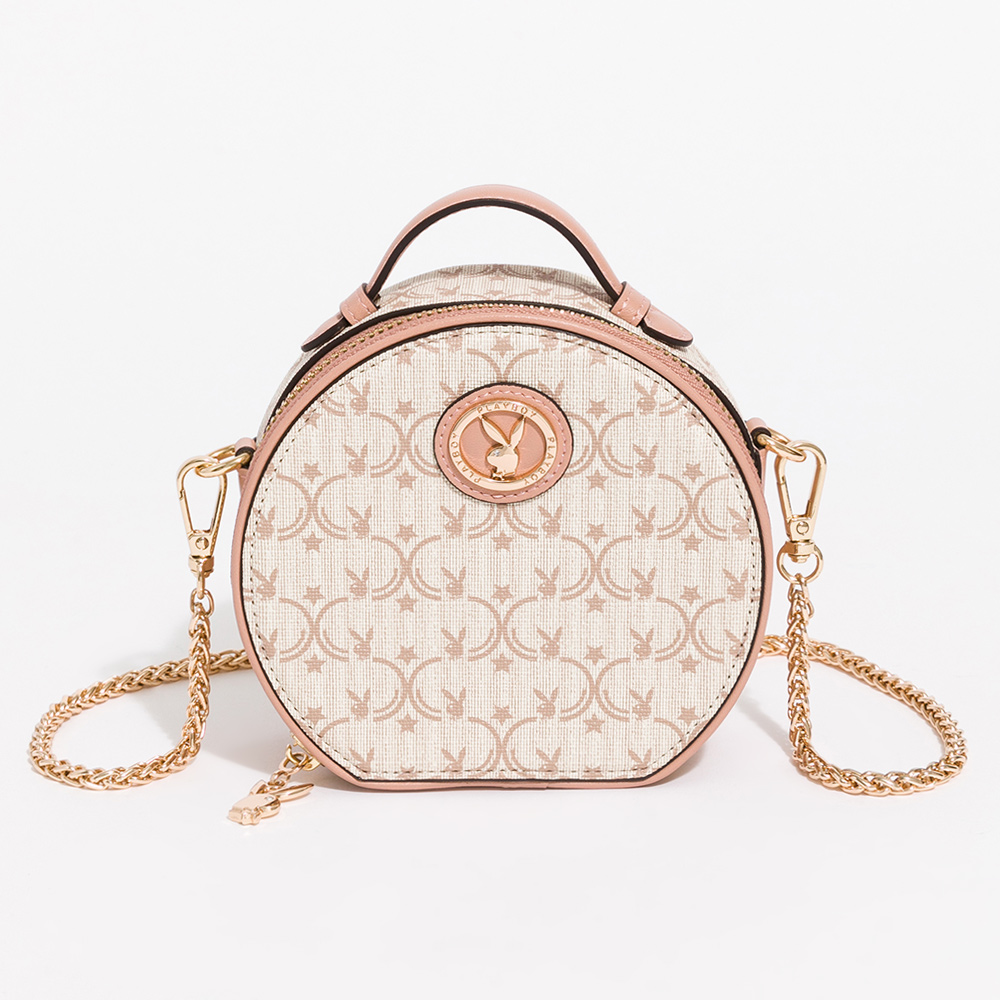 PLAYBOY - 迷你斜背包 MilkshakeBunny 系列-粉色(542-5111-12-4)