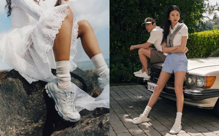 ASICS這雙夢幻花朵鞋好燒心！女神鄭浩妍上腳Stan Smith珠珠鞋、潮人手刀搶
