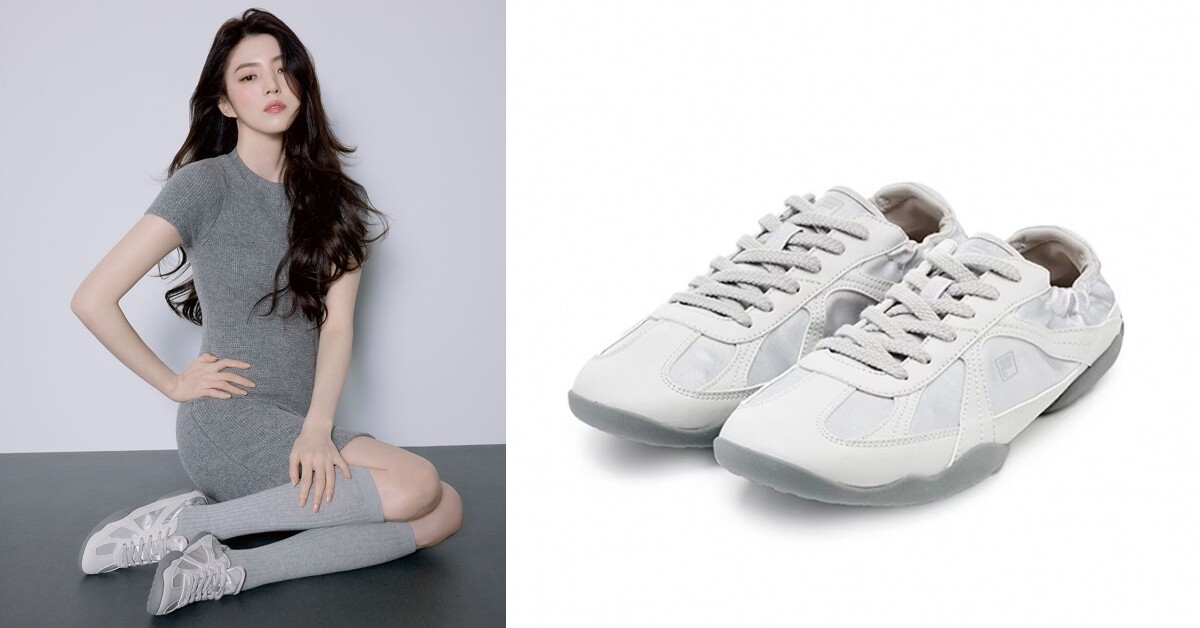 2026 熱門球鞋推薦：FILA GLIO 中性芭蕾風薄底運動鞋，NT$2,480（韓韶禧同款）