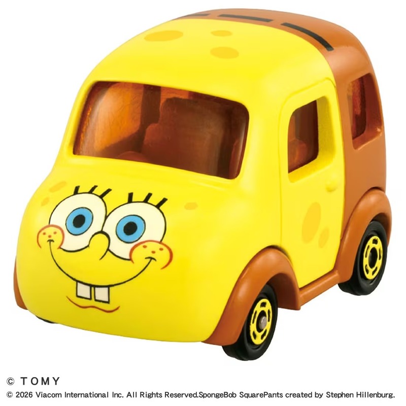 【Funbox Toys】Dream TOMICA No.165-海綿寶寶 小車