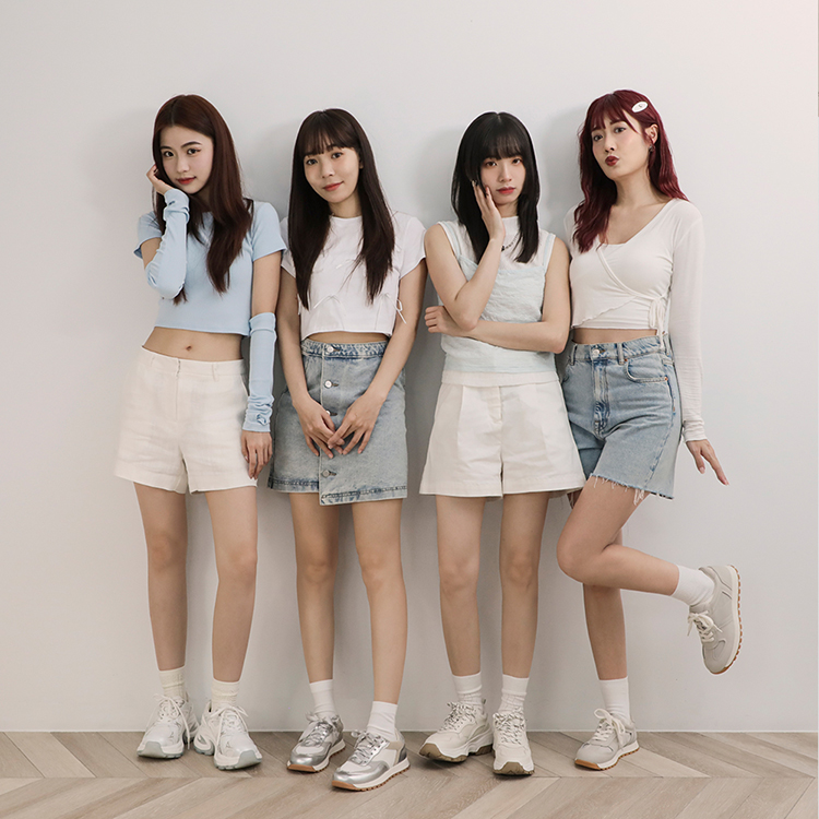 白色運動鞋 米白色運動鞋穿搭 小編實穿