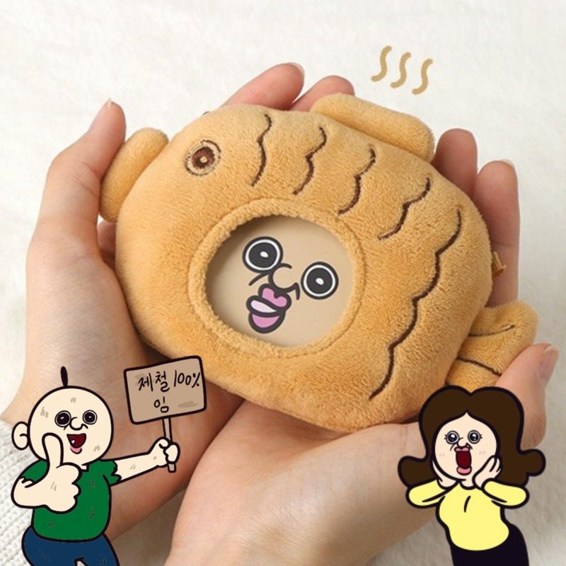 邦邦的日常 - 2合1 鯛魚燒暖手蛋+9,600mAh外置充電器