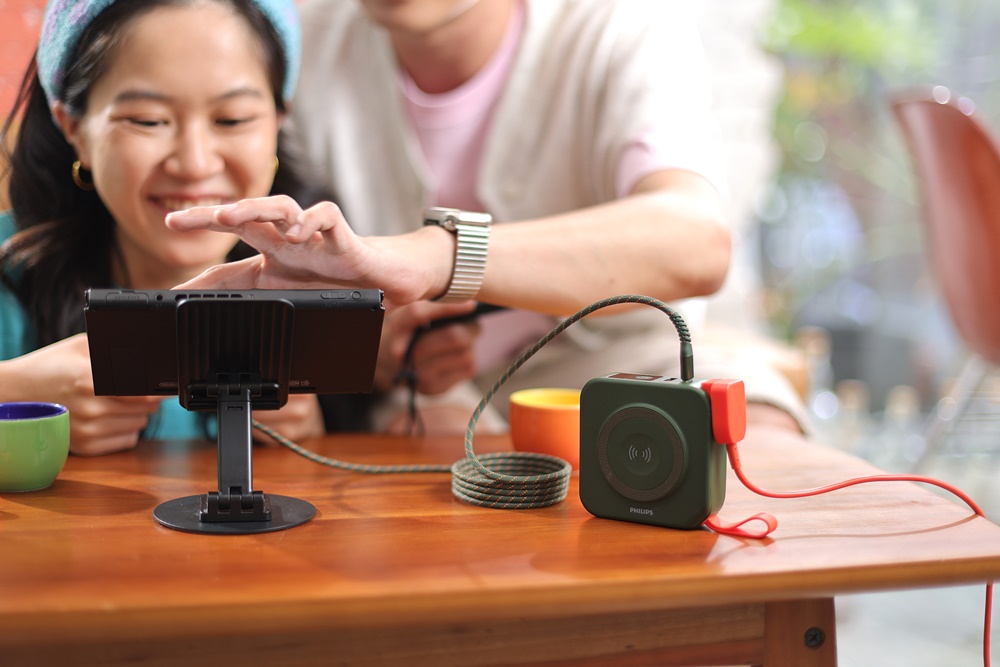 PHILIPS 發表 FunCube 2.0 放心充多合一行動電源，磁吸充電、延長線直接內建