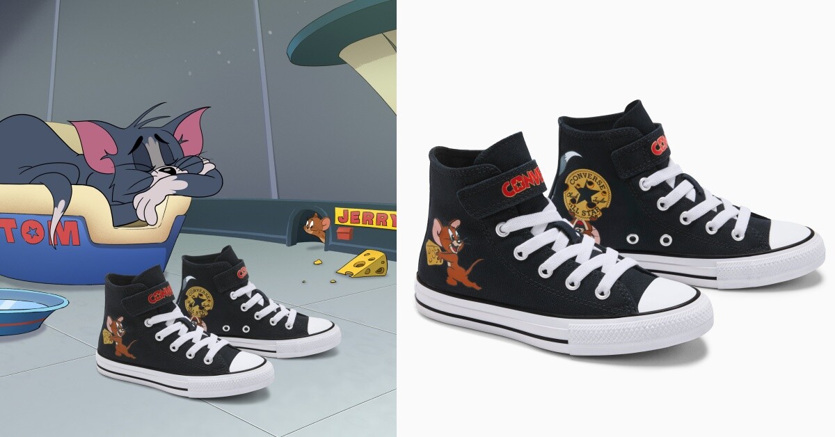 2025聯名鞋款推薦：Converse x 湯姆貓與傑利鼠