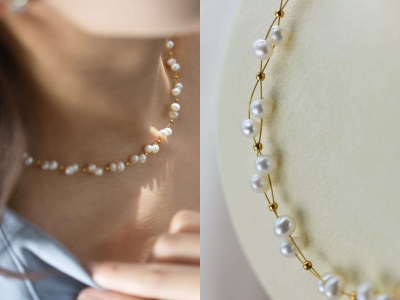 Zuzu Jewelry 訂製款 天然淡水珍珠編織項鍊