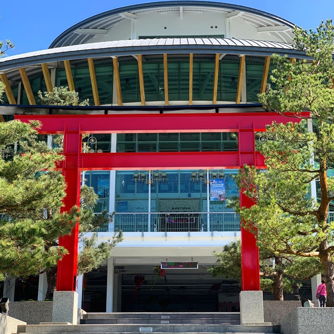 日月潭纜車 九族櫻花祭 日月潭 鳥居