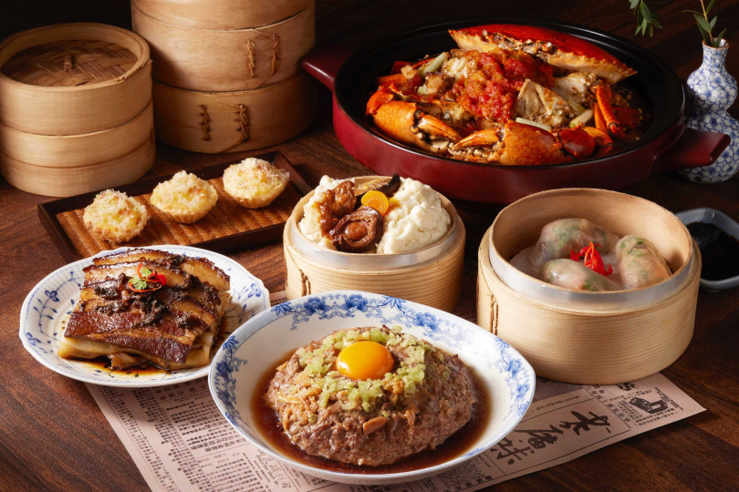 「歲月留香・老廣真味」饗宴，價格自320元+10%至5,280元+10%。（圖／台北寒舍艾美提供）