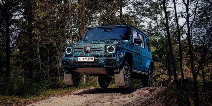Mercedes Benz 純電 G-Class 概念車