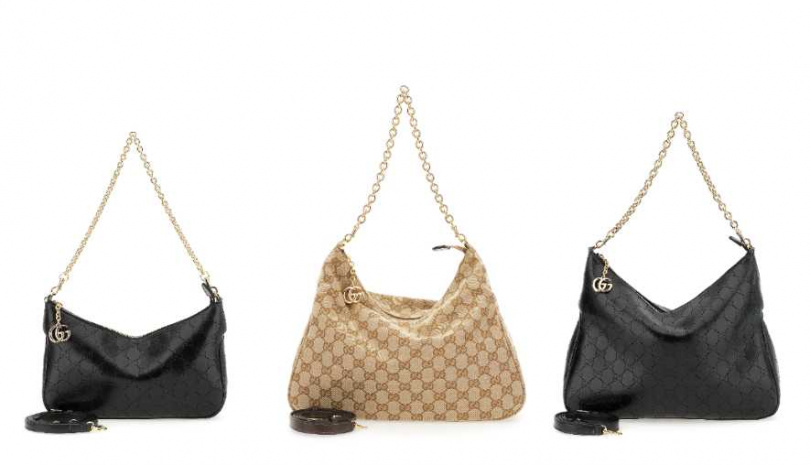 Gucci lady Lunetta Chain／78000元~ 93,400元（圖／品牌提供）