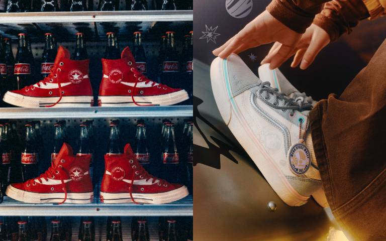 鞋頭們快搶！Converse × 可口可樂、經典鞋玩很大，Vans ×泡泡瑪特聯名萌炸回歸