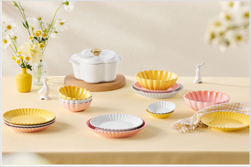 絕美的LE CREUSET櫻花鑄鐵鍋新登場（圖／品牌提供）