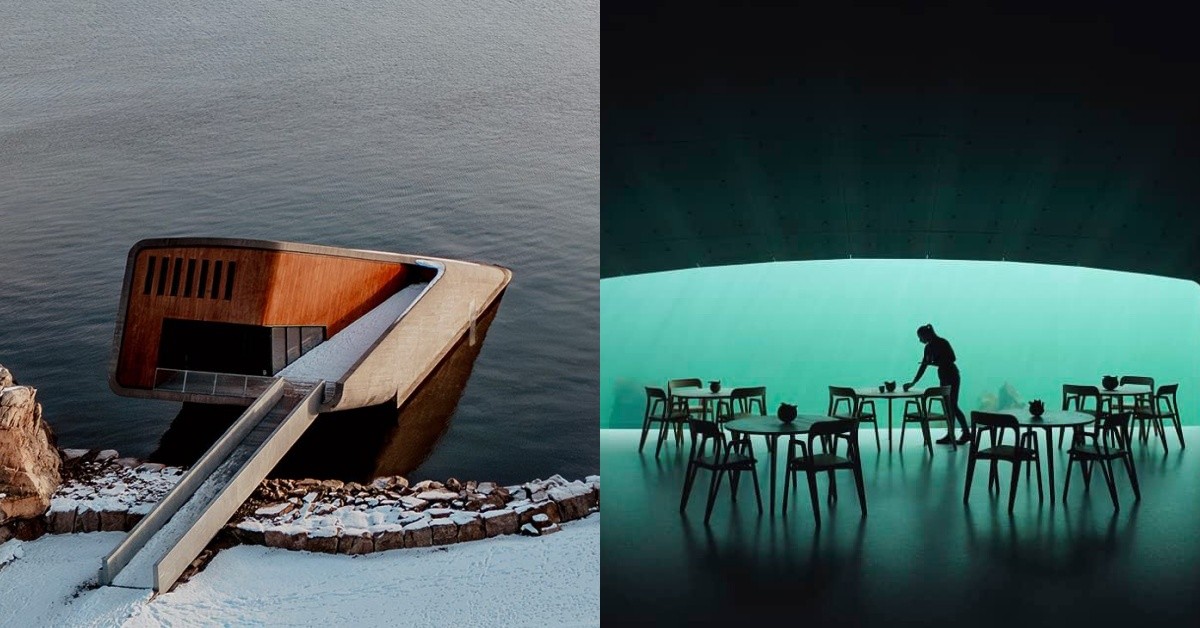 全球首間「水下米其林餐廳」！挪威Under海底餐廳5亮點，連同極光盡收眼底