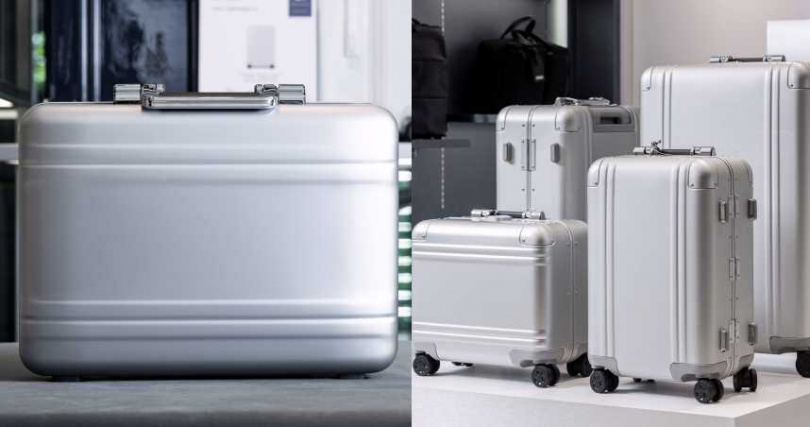 Zero Halliburton Classic Aluminum 3.0 系列行李箱提供了多種尺寸選擇，包 括 16 吋商務行李箱、22 吋登機行李箱、24 吋行李箱以及 28 吋行李箱，滿足了不同旅行需求。 （圖／品牌提供）