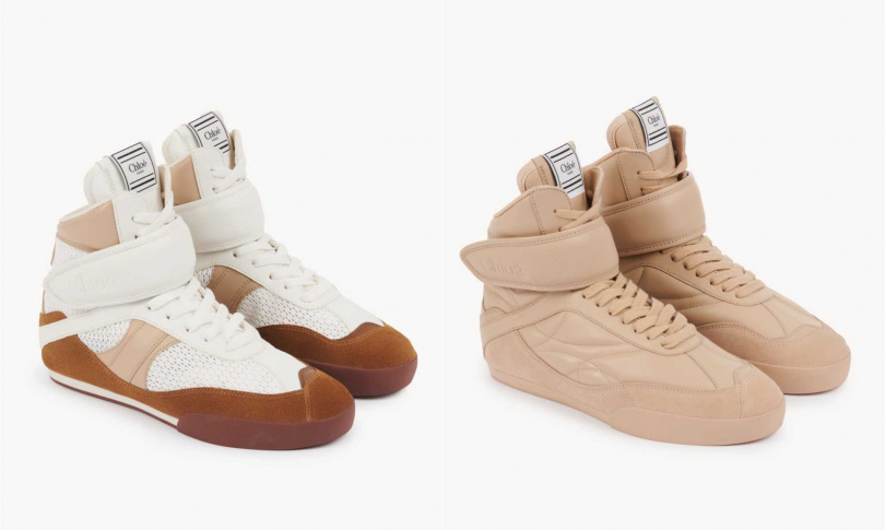 Chloé Kick高筒休閒運動鞋／27,700元（圖／品牌提供）