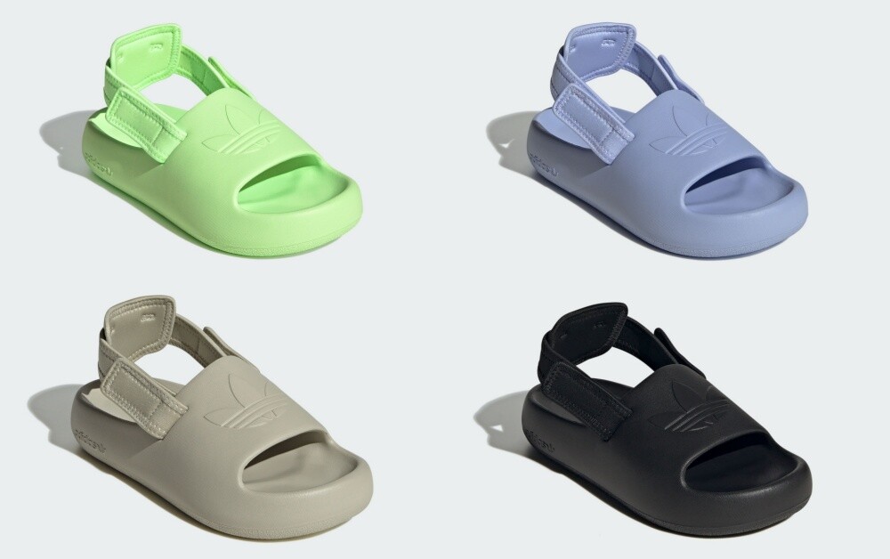 2024夏日平價涼鞋推薦4：adidas Originals ADIFOM ADILETTE涼鞋，NT$1,990